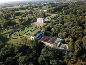 Le château de Pignerolle, l'Orangerie et le bunker amiral du parc de Pignerolle à Saint-Barthélemy-d'Anjou valorisé par le Mémorial des bunkers de Pignerolle