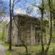 Un des bunkers à étage du domaine de Pignerolle