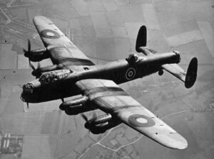 Un Avro Lancaster de la Royal Air Force (RAF)