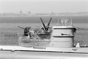 U-boot de type VII transformé en U-flak durant la Bataille de l'Atlantique