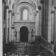 L'église Saint-Laud d'Angers meutrie par les bombes alliées en mai 1944