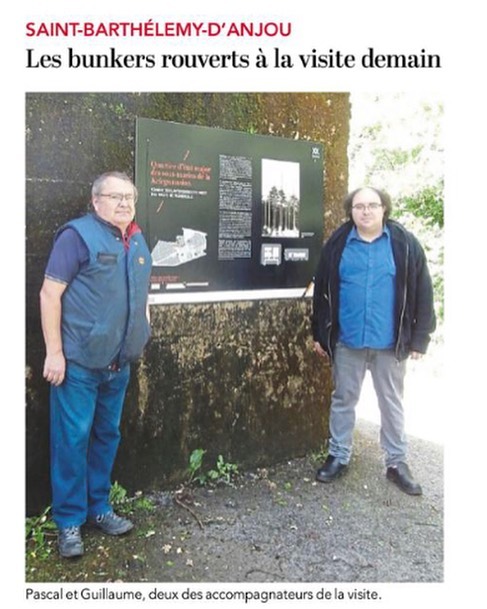 Article du Courrier de l'Ouest du 18 mai 2021