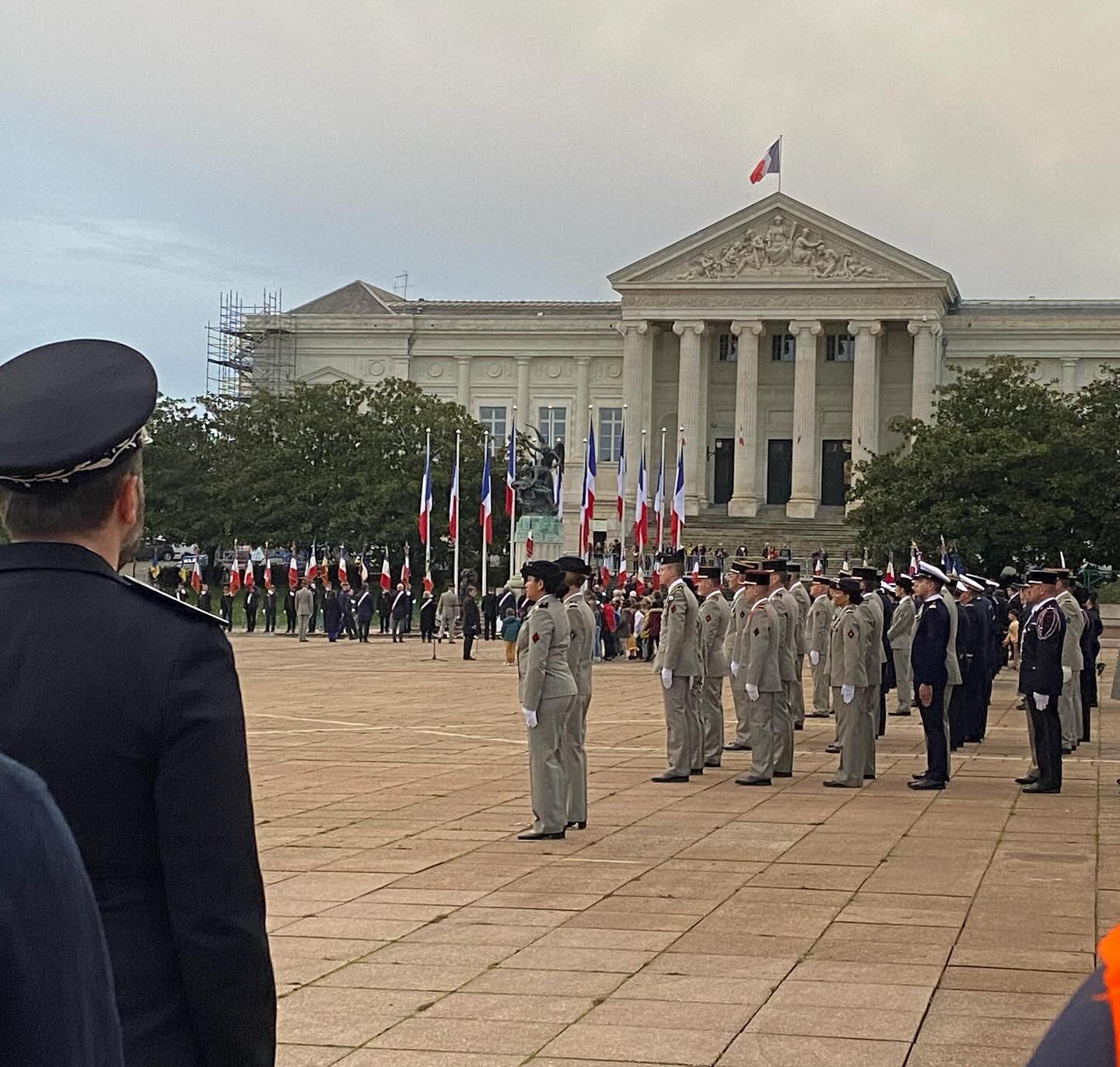 Cérémonie du 11 novembre 1918 à Angers (11 novembre 2023)
