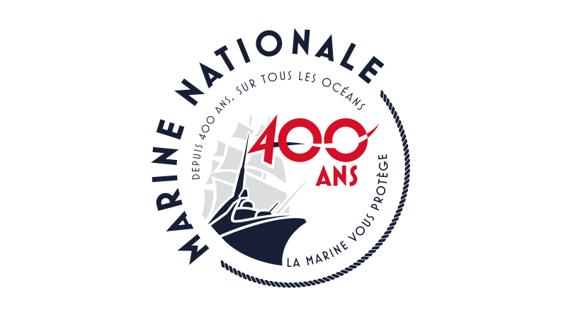 Logo 400 ans de la Marine Nationale