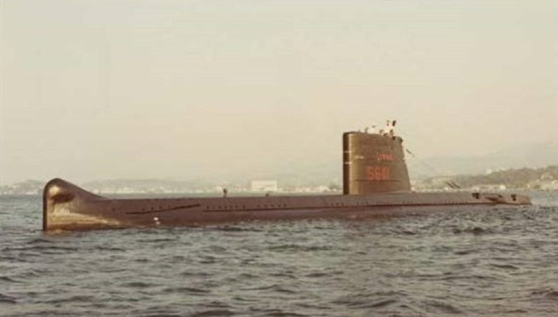 Le sous-marin d'attaque conventionnel le Daphné